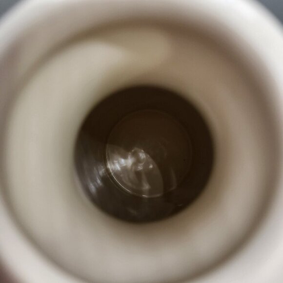 Vintage Pfaltzgraff 8” Tearose Milk Bottle Jug Vase - Picture 4 of 7